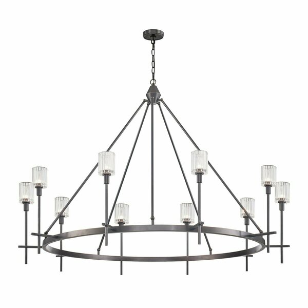 Kuzco Lighting Salita Bronze Chandeliers CH314310UBRC